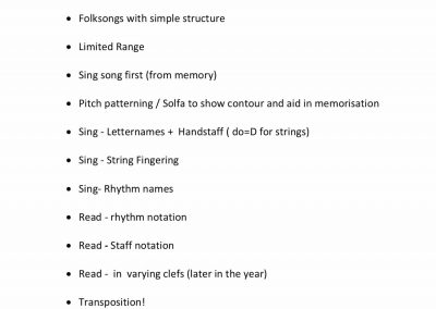 AUSTA 2018 Songs for Singing and Stringing Handout